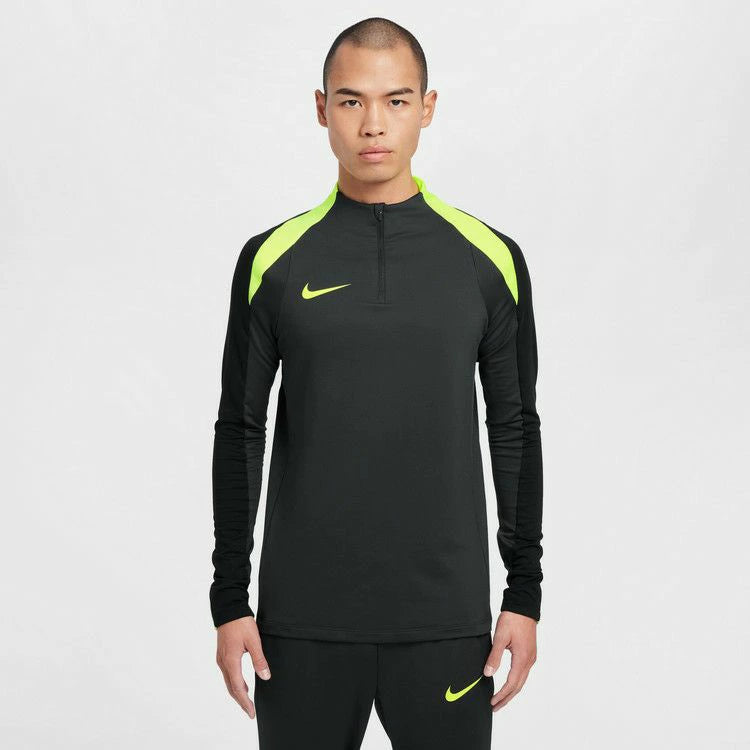 ナイキ メンズ Dri-FIT ストライク 1/2ジップ 長袖ドリルトップ FN2404-060 NIKE サッカー トレーニングウェア 吸汗速乾 スリムフィット fn2404-060