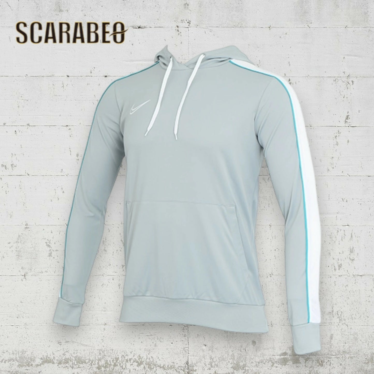 ナイキ メンズ Dri-FIT アカデミー プルオーバー パーカー CZ0967-019 ＆ アカデミー トラック パンツ KP FP グレー NIKE サッカー トレーニングウェア セットアップ cz0967-cz0972-019