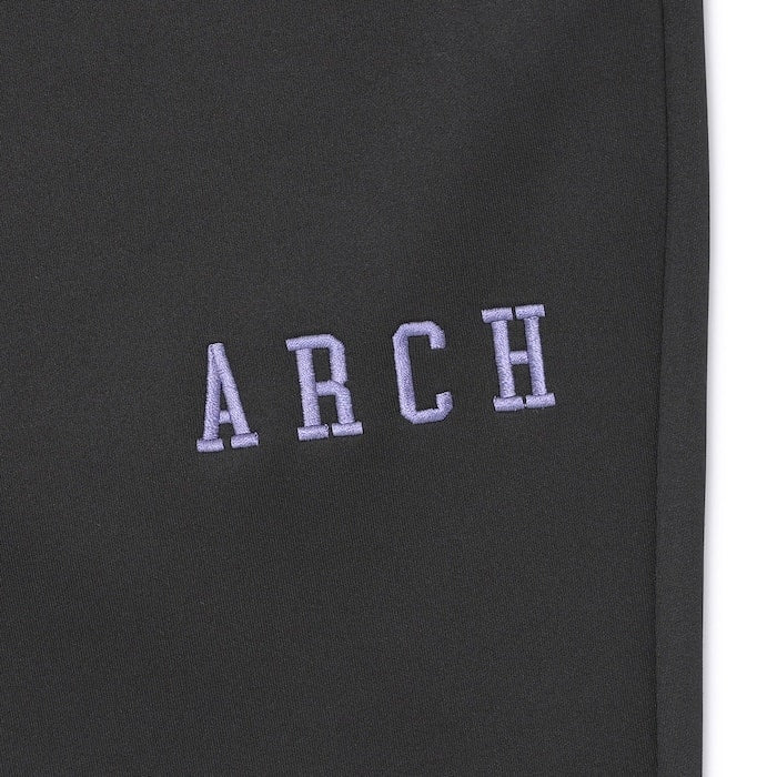 Arch アーチ BB rim ジャージ ジョガーパンツ ブラック バスケウェア テーパード 伸縮性 ファスナー付き メンズ レディース b225-116