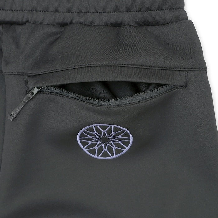 Arch アーチ BB rim ジャージ ジョガーパンツ ブラック バスケウェア テーパード 伸縮性 ファスナー付き メンズ レディース b225-116