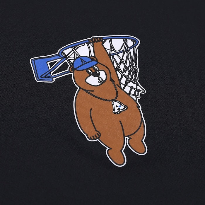 Arch アーチ My hoop kumasan L/S tee DRY ブラック T325-114 バスケウェア 長袖Tシャツ 吸汗速乾 メンズ レディース t325-114