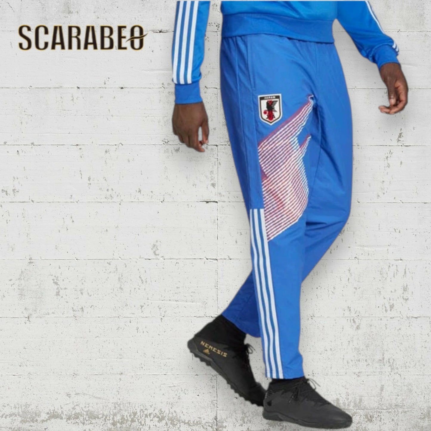 アディダス adidas サッカー日本代表 2022 トラベルパンツ HD8933 JAPAN メンズ 大人用 吸湿速乾 AEROREADY 100%リサイクル素材 t1522