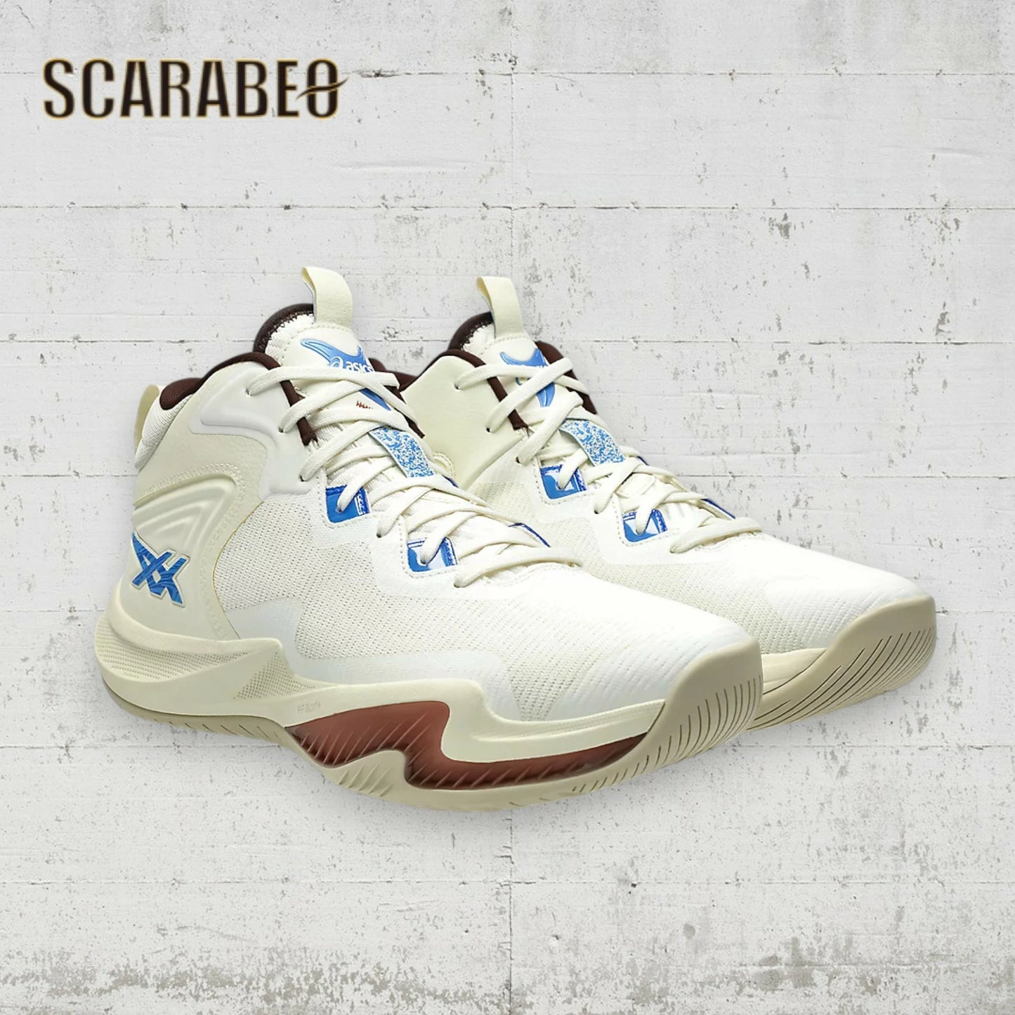 asics アシックス NOVA SURGE 3 ノヴァサージ 3 バスケットボールシューズ Ivory/Blue Coast メンズ 1061A048-750 クッション バウンスモデル ジャンプ アップ 高反発 FF BLAST PLUS 1061A048-750