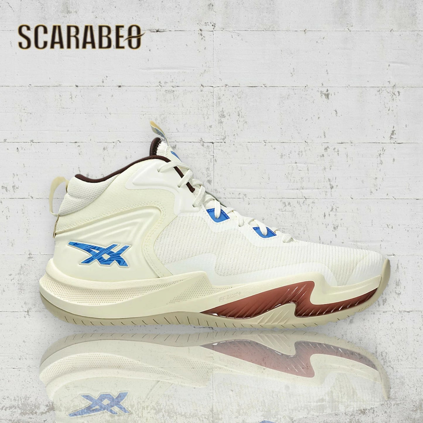 asics アシックス NOVA SURGE 3 ノヴァサージ 3 バスケットボールシューズ Ivory/Blue Coast メンズ 1061A048-750 クッション バウンスモデル ジャンプ アップ 高反発 FF BLAST PLUS 1061A048-750