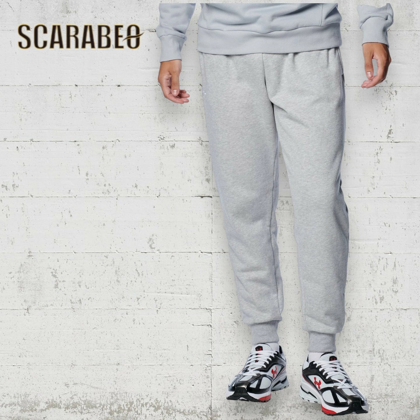 UNDER ARMOUR アンダーアーマー UA ライバル フリース ジョガーパンツ スウェット 裏起毛 メンズ 1379774 トレーニング 吸汗速乾 防寒 Black/White Mod Gray Light Heather 1379774