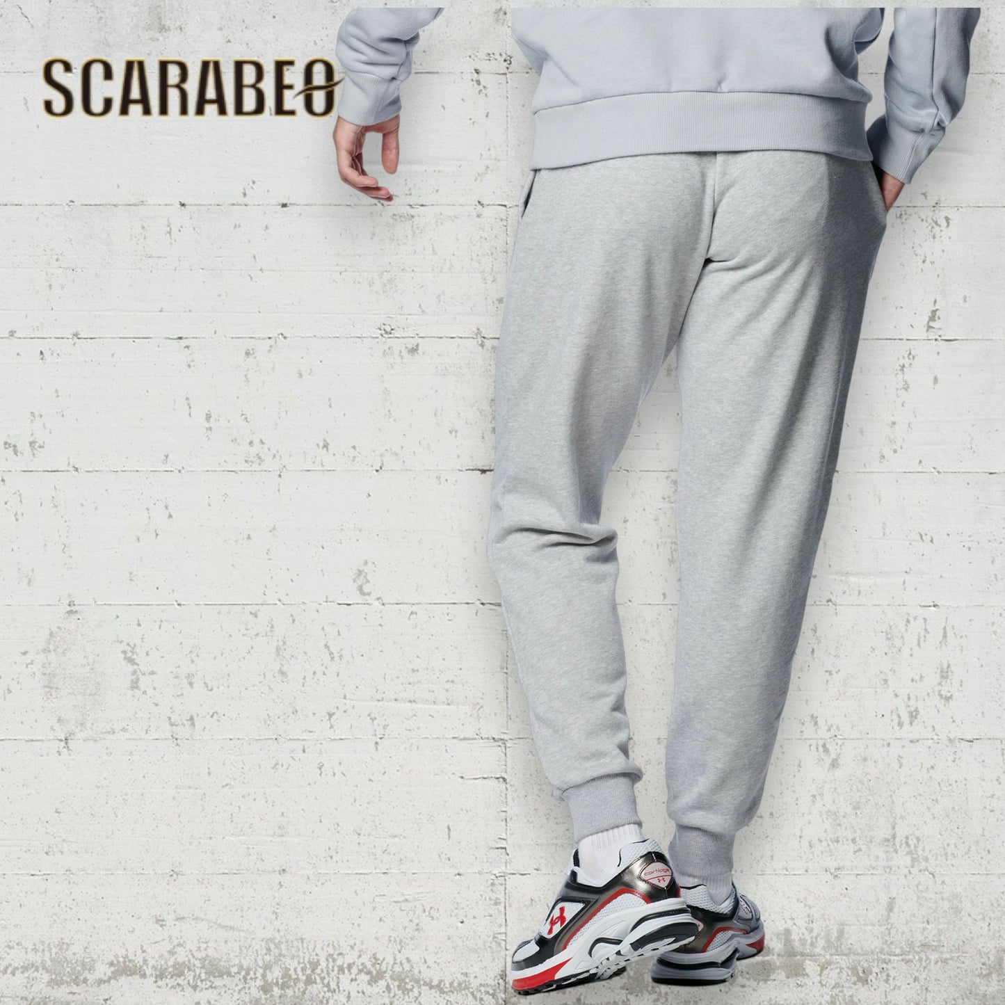 UNDER ARMOUR アンダーアーマー UA ライバル フリース ジョガーパンツ スウェット 裏起毛 メンズ 1379774 トレーニング 吸汗速乾 防寒 Black/White Mod Gray Light Heather 1379774