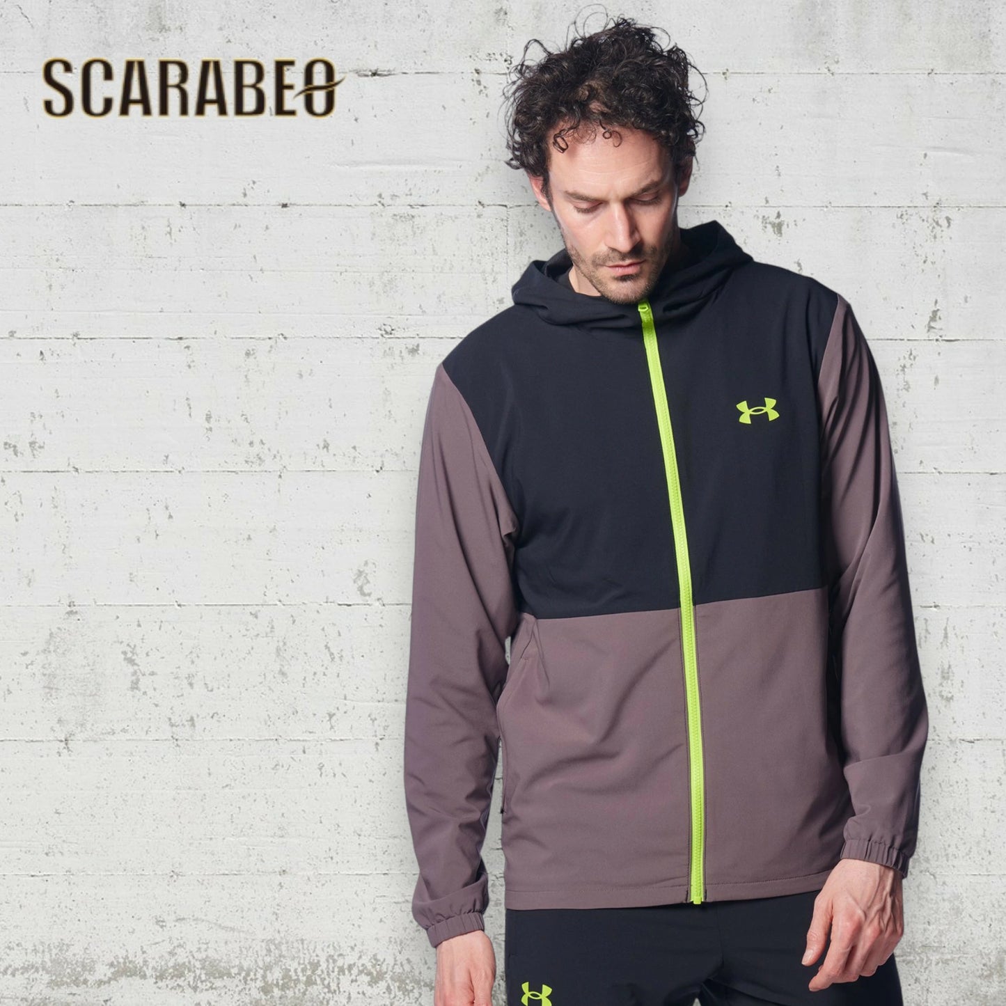 アンダーアーマー ジャケット メンズ UA ストレッチウーブン フルジップ フーディー 1378243 ベースボール 野球 トレーニング ウォームアップ 裏メッシュ 長袖 軽量 UNDER ARMOUR 1378243