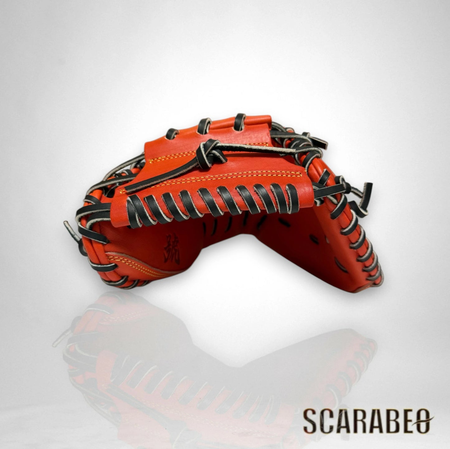 ミズノプロ 號 硬式 キャッチャーミット 捕手用 AXI型 右投げ用 スプレンディッドオレンジ 1AJCH99700 BSSショップ限定 miz22ss 硬式グローブ グラブ 袋付き