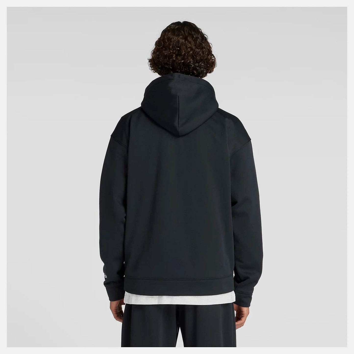 ニューバランス New Balance Double Knit Hoodie Jacket メンズ ダブルニット フーディ ジャケット スウェット パーカー 保温 リサイクルポリエステル AMJ53174BK amj53174-bk