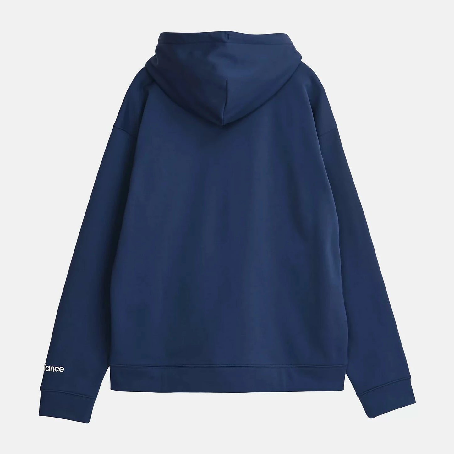 ニューバランス New Balance Double Knit Hoodie Jacket メンズ ダブルニット フーディ ジャケット スウェット パーカー 保温 リサイクルポリエステル NB NAVY AMJ53174-nny