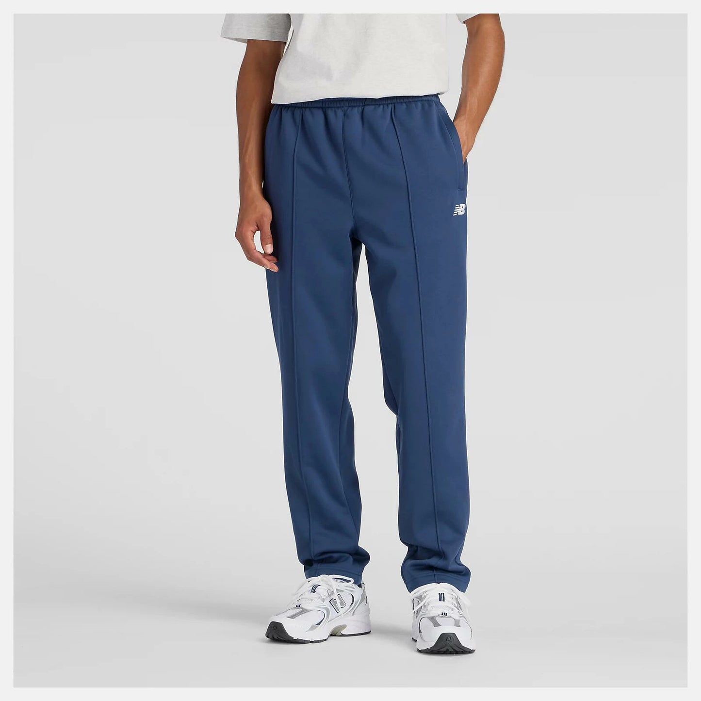 ニューバランス New Balance Brushed Double Knit Pant メンズ ダブルニット パンツ スウェット 裏起毛 保温 リサイクルポリエステル AMP53175 amp53175-nny