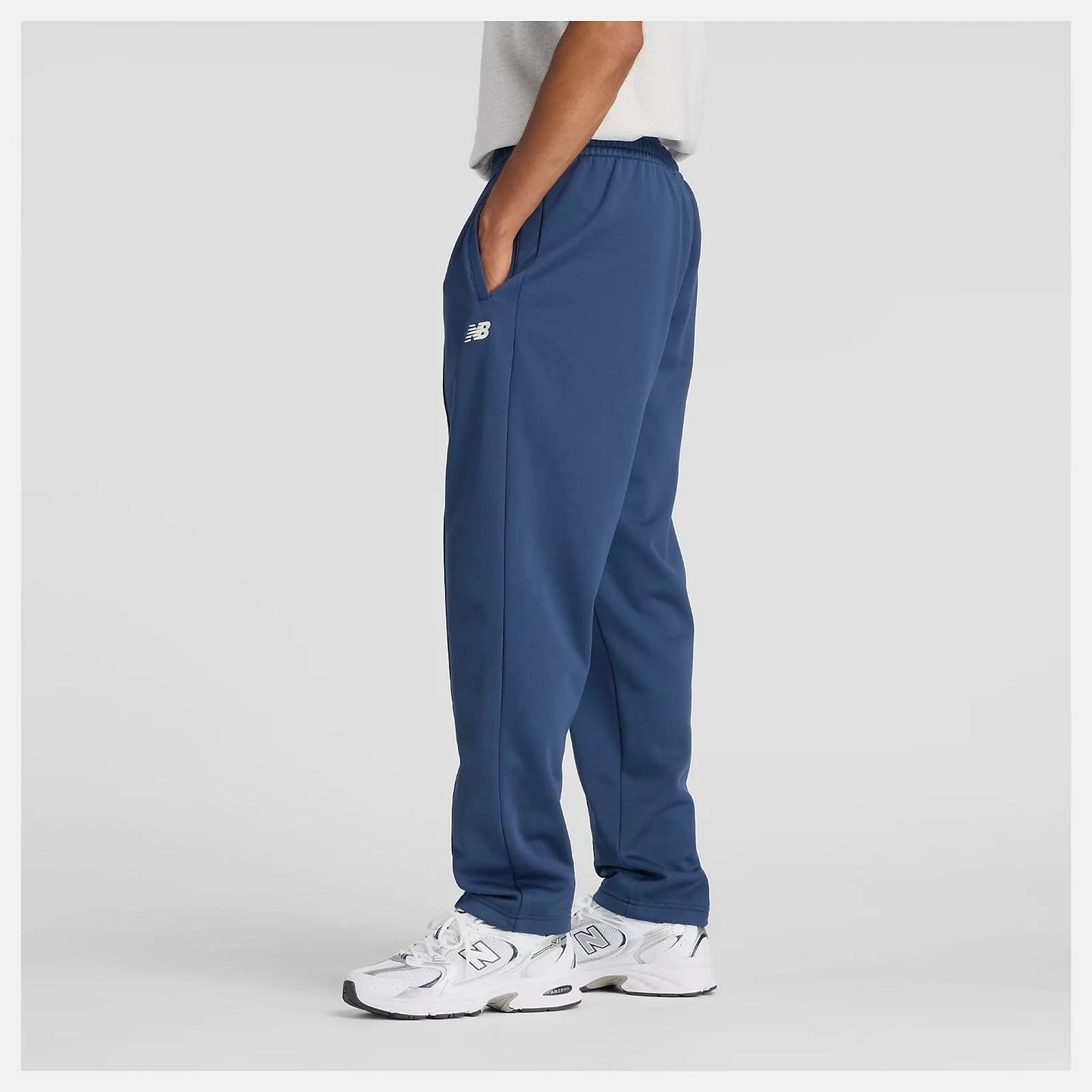 ニューバランス New Balance Brushed Double Knit Pant メンズ ダブルニット パンツ スウェット 裏起毛 保温 リサイクルポリエステル AMP53175 amp53175-nny