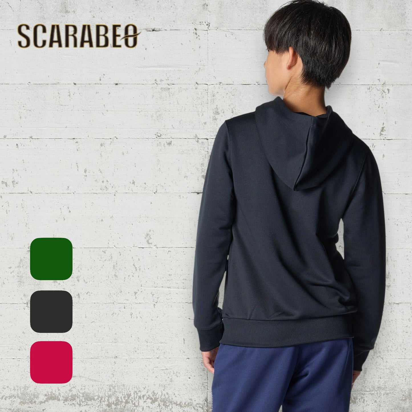 アンダーアーマー (UNDER ARMOUR) キッズ ジュニア テックテリー スーパービッグロゴ フーディー パーカー 6007817 撥水 吸汗速乾 トレーニング スポーツウェア