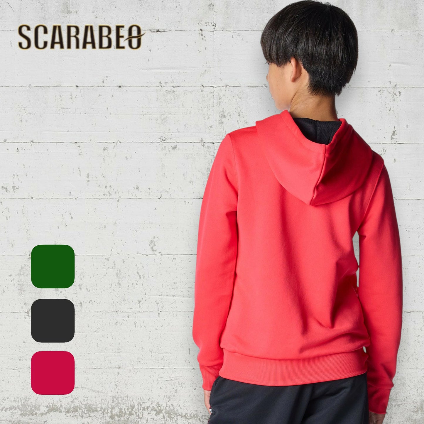 アンダーアーマー (UNDER ARMOUR) キッズ ジュニア テックテリー スーパービッグロゴ フーディー パーカー 6007817 撥水 吸汗速乾 トレーニング スポーツウェア