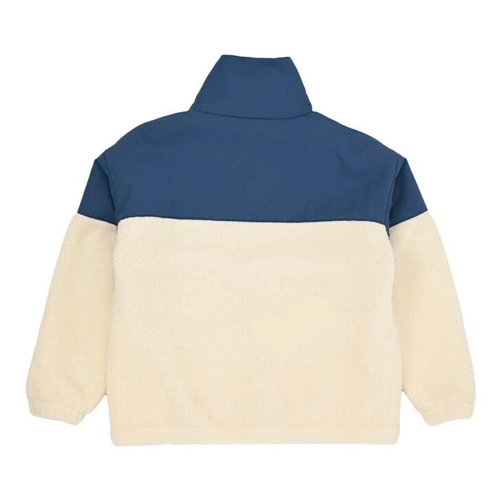 ニューバランス new balance ジュニア キッズ シューパッチボアジャケット ABJ55566DAL ボアブルゾン アウター フリースジャケット