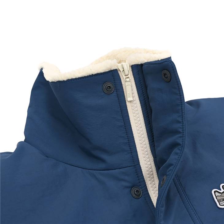 ニューバランス new balance ジュニア キッズ シューパッチボアジャケット ABJ55566DAL ボアブルゾン アウター フリースジャケット