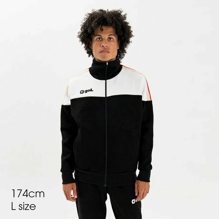 gol ジャージージップジャケット SALAAM G553-351 メンズ レディース サッカー フットサル スポーツウェア レトロ トラックジャケット
