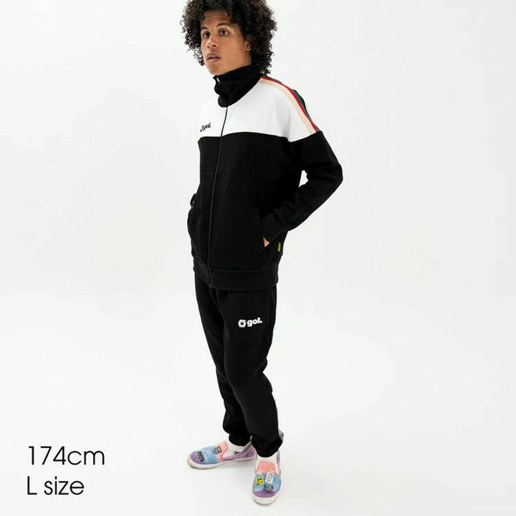 gol. ゴル ジャージー ロングパンツ SALAAM サラーム g554-352 メンズ レディース サッカー フットサル スポーツウェア トラックパンツ レトロ 保温 ストレッチ 25AW