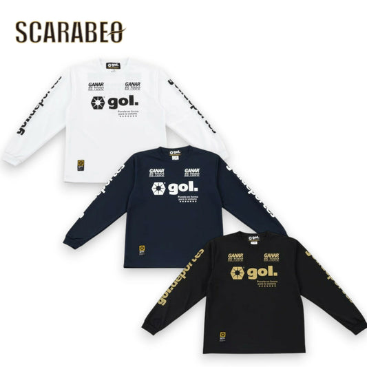 gol. ゴル 長袖ドライシャツ PRIMERO G591-021 メンズ レディース サッカー フットサル トレーニングウェア 吸汗速乾 UVカット ストレッチ 25AW