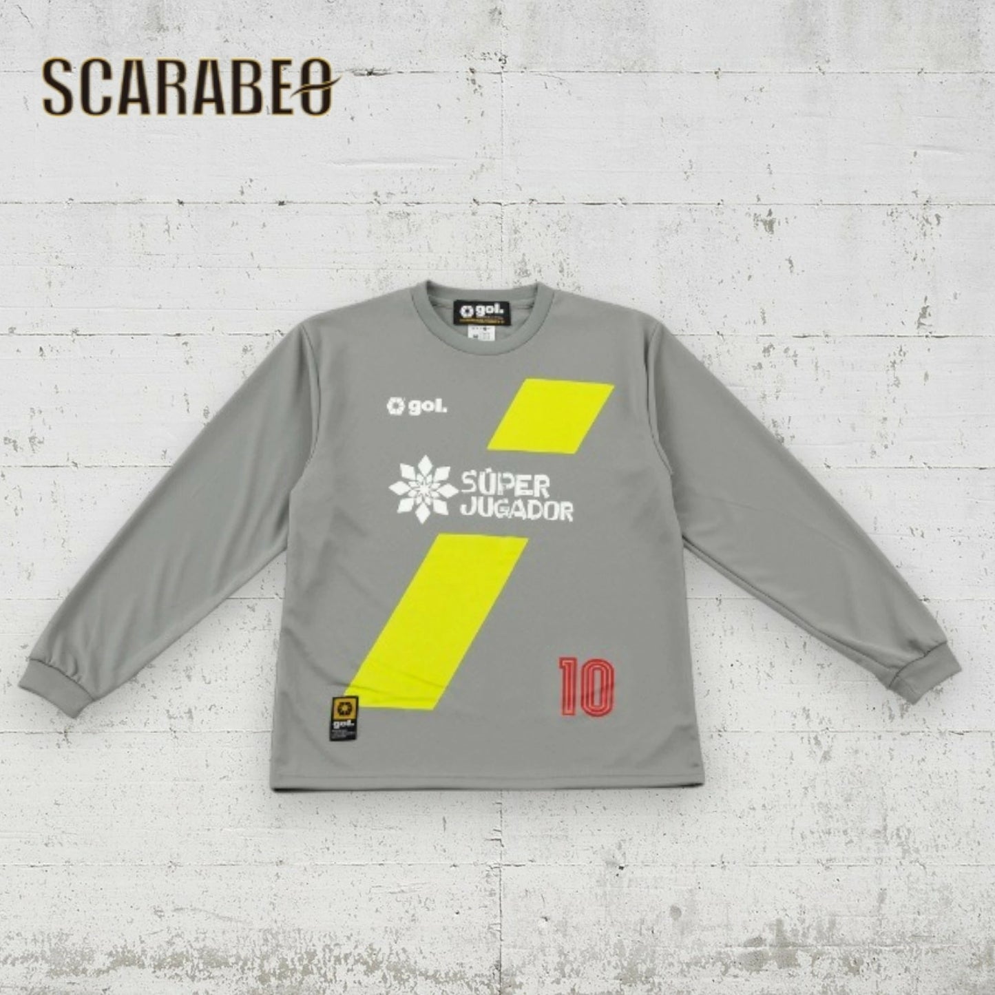 gol. ゴル 長袖ドライシャツ SUPER G591-023／G591-023J メンズ レディース ジュニア サッカー フットサル トレーニングウェア 吸汗速乾 UVカット ストレッチ 25AW