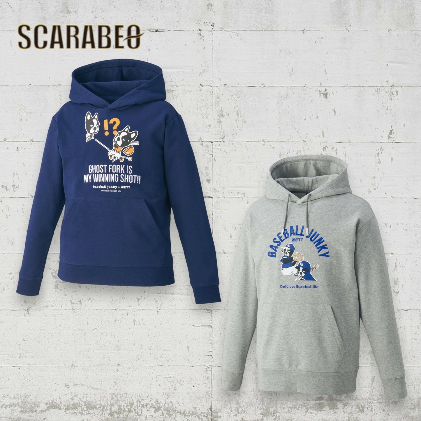 ZETT BBジャンキー スウェットパーカー BOS65002 メンズ 裏起毛 トレーナー フーディ スポーツ カジュアル ブラック ネイビー グレー bos65002