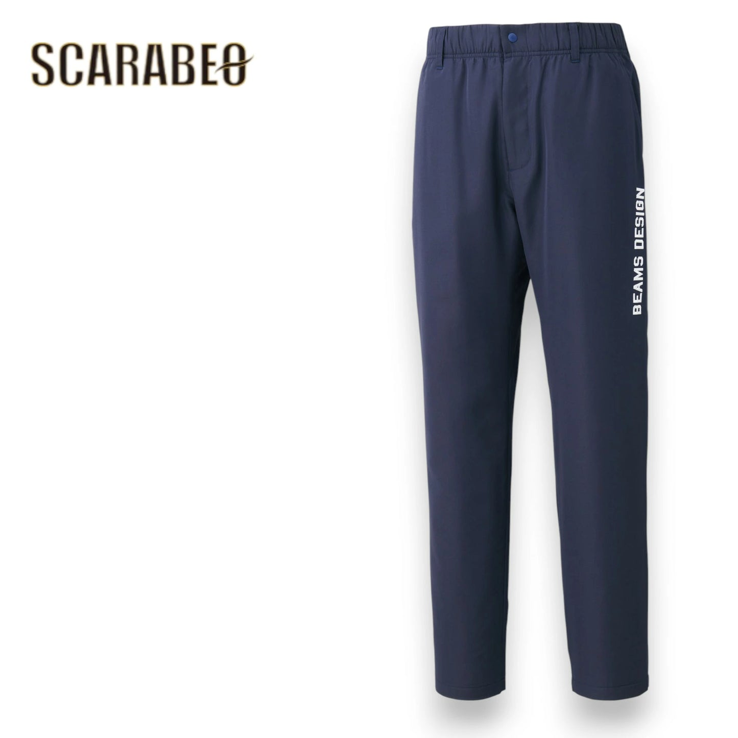 ZETT by BEAMS DESIGN ウォームパンツ BOW72302P メンズ 裏起毛 防寒 リップストップ ロングパンツ ネイビー ジェット ビームスデザイン bow72302p