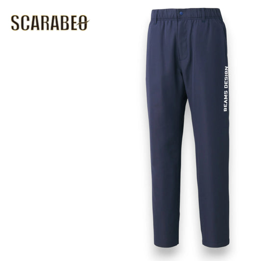 ZETT by BEAMS DESIGN ウォームパンツ BOW72302P メンズ 裏起毛 防寒 リップストップ ロングパンツ ネイビー ジェット ビームスデザイン bow72302p