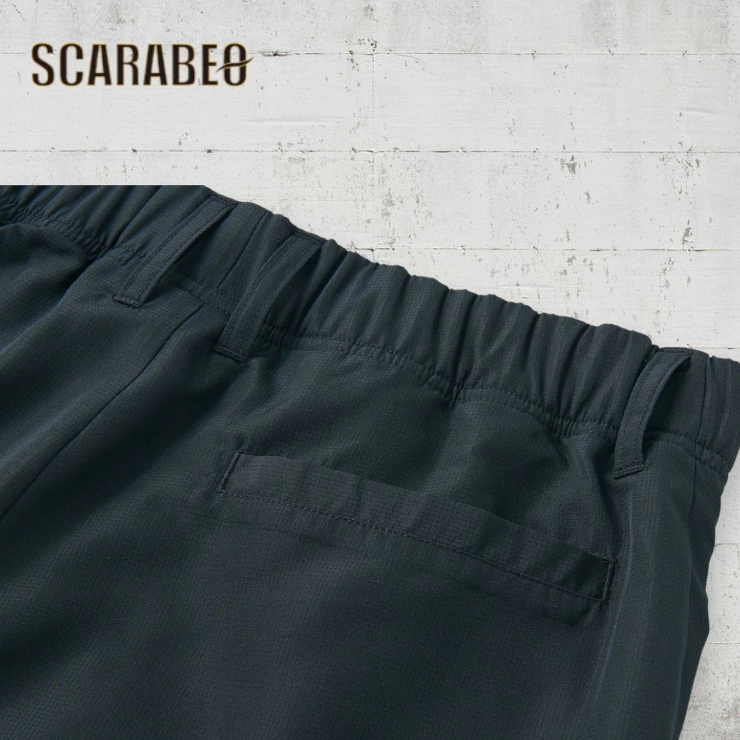 ZETT by BEAMS DESIGN ウォームパンツ BOW72302P メンズ 裏起毛 防寒 リップストップ ロングパンツ ネイビー ジェット ビームスデザイン bow72302p