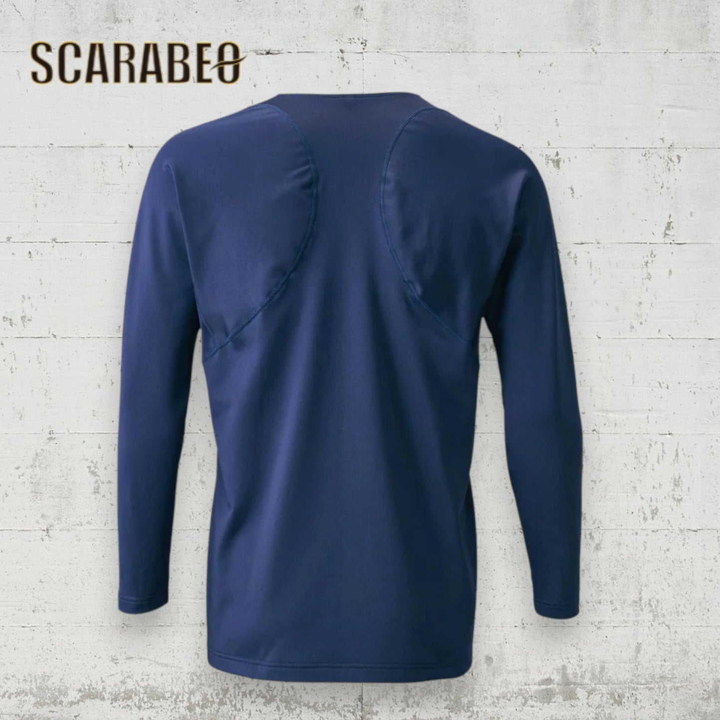 ZETT 裏起毛クルーネック長袖アンダーシャツ HEAT-Z BO8662 メンズ 保温 ストレッチ インナー ブラック ネイビー bo8662