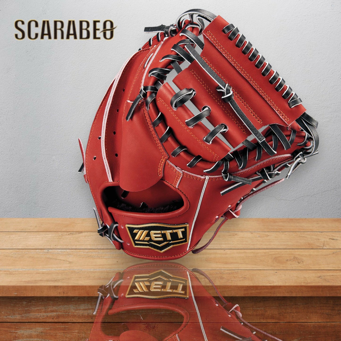 ゼット ZETT 軟式 キャッチャーミット ジュニア 右投げ 少年野球 捕手用 ネオステイタス NEOSTATUS BJCB70512N 2025年後期モデル ボルドーブラウン×ブラック bjcb70512n-4019