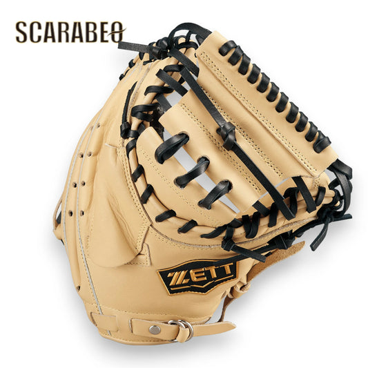 ゼット ZETT 限定 少年軟式 キャッチャーミット ジュニア 右投げ 子供用 捕手用 ソフトステア J号対応 BJCB74512F-3219 パステルブラウン×ブラック 2025年モデル 野球 グローブ グラブ bjcb74512f-3219