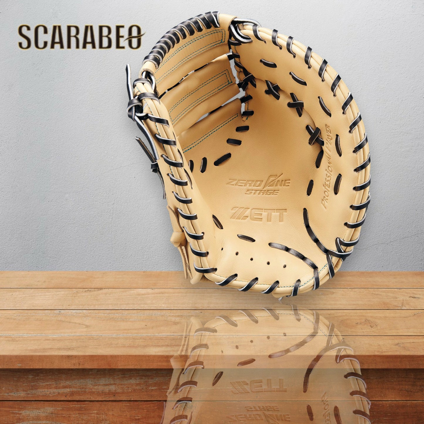 ゼット ZETT 限定 少年軟式 ファーストミット ゼロワンステージ 一塁手用 ジュニア J号対応 右投げ 野球 グローブ グラブ BJFB71513F パステルブラウン×ブラック／ブラック／ネイビー×パステルブラウン 2025年モデル bjfb71513f