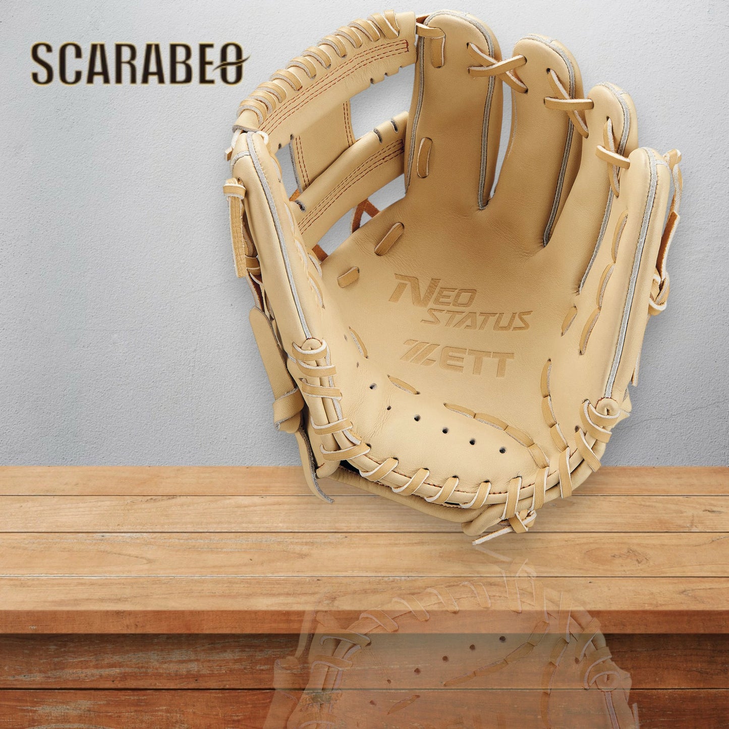 ゼット ZETT ジュニア 軟式 グローブ ネオステイタス 二塁手・遊撃手用 内野手用 右投げ 牛革 少年野球 BJGB70510N パステルブラウン 2025年モデル bjgb70510n-3200