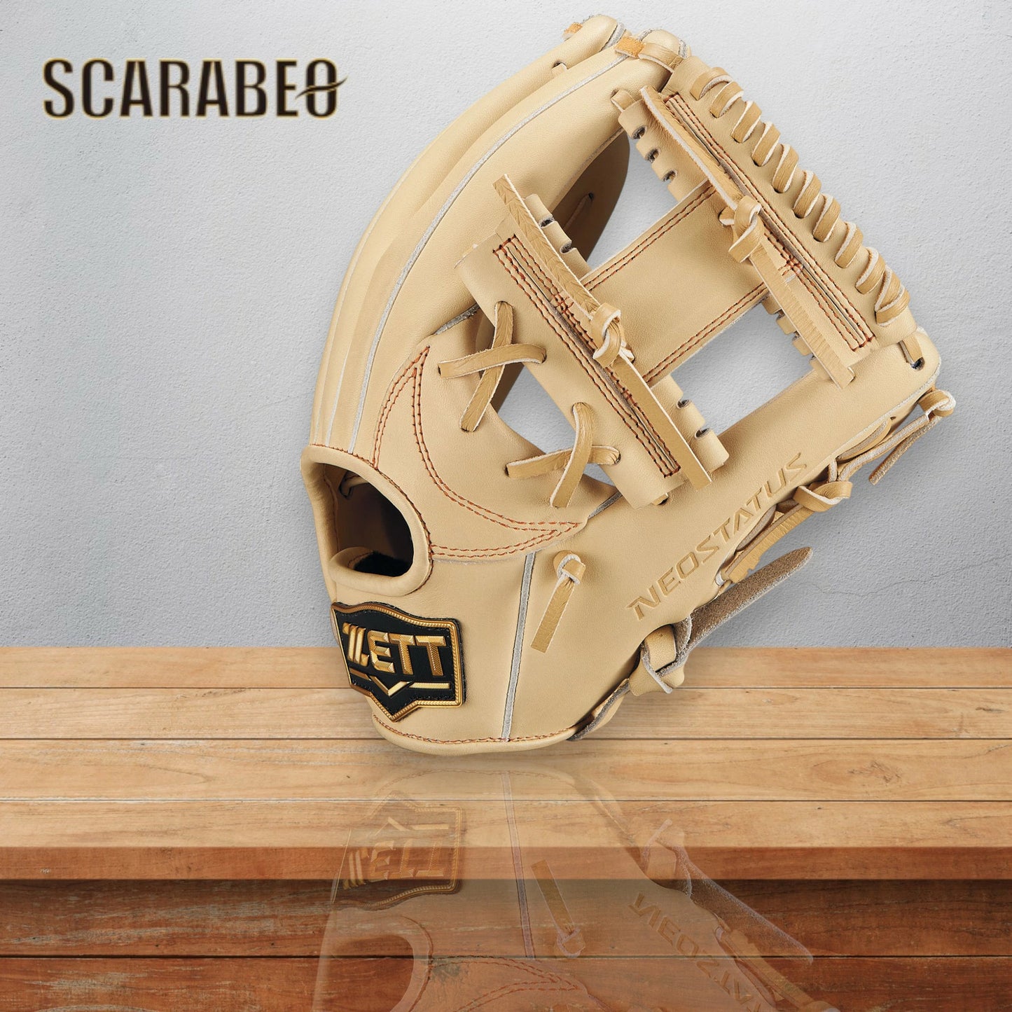 ゼット ZETT ジュニア 軟式 グローブ ネオステイタス 二塁手・遊撃手用 内野手用 右投げ 牛革 少年野球 BJGB70510N パステルブラウン 2025年モデル bjgb70510n-3200