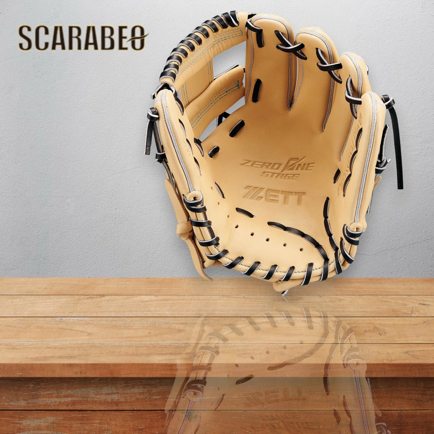 ゼット ZETT ジュニア 軟式グローブ 内野手用 少年野球 子供用 右投げ 牛革 BJGB71510F ブラック／ブラック×パステルブラウン／パステルブラウン／パステルブラウン×ブラック 2025年モデル bjgb71510f