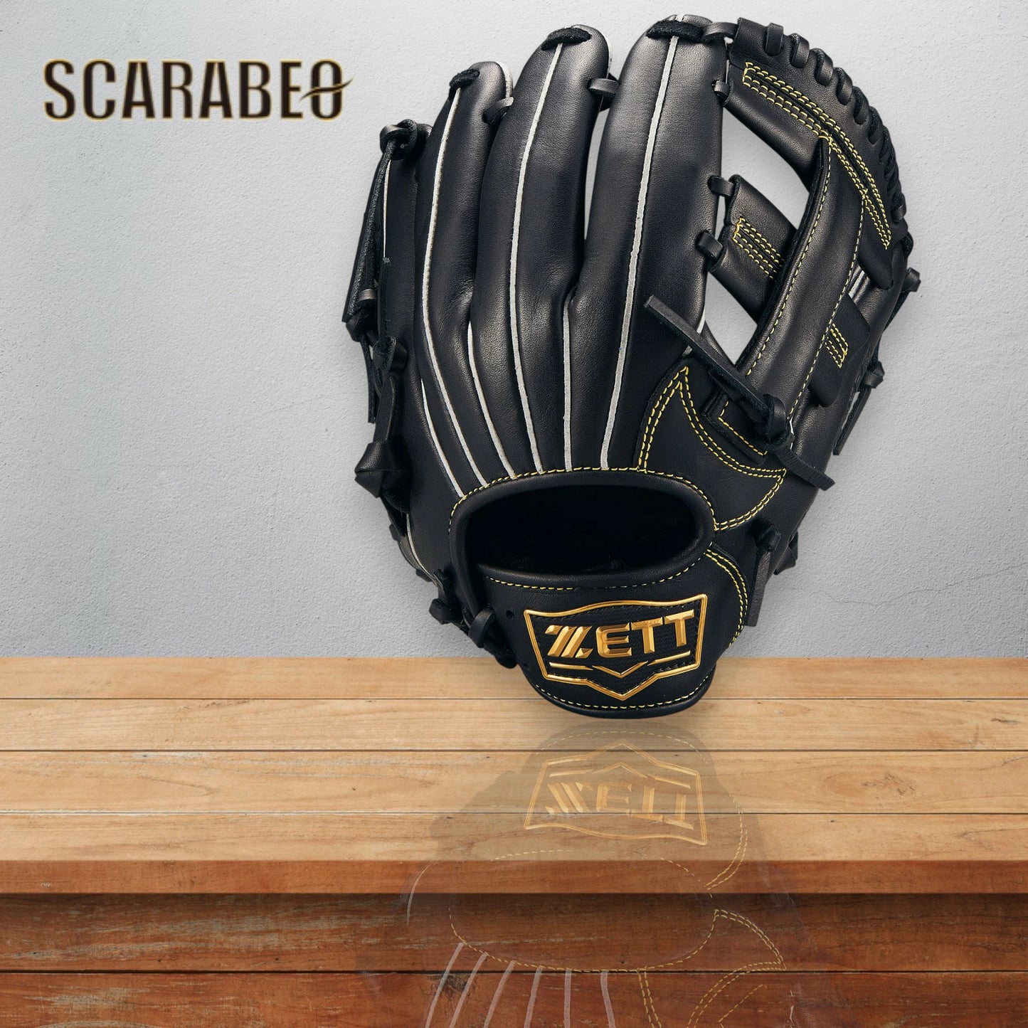 ゼット ZETT ジュニア 軟式グラブ ソフトステア オールラウンド用 右投げ 左投げ 子供用 少年野球 BJGB74520 ブラック Sサイズ 2025年モデル bjgb74520f-1900