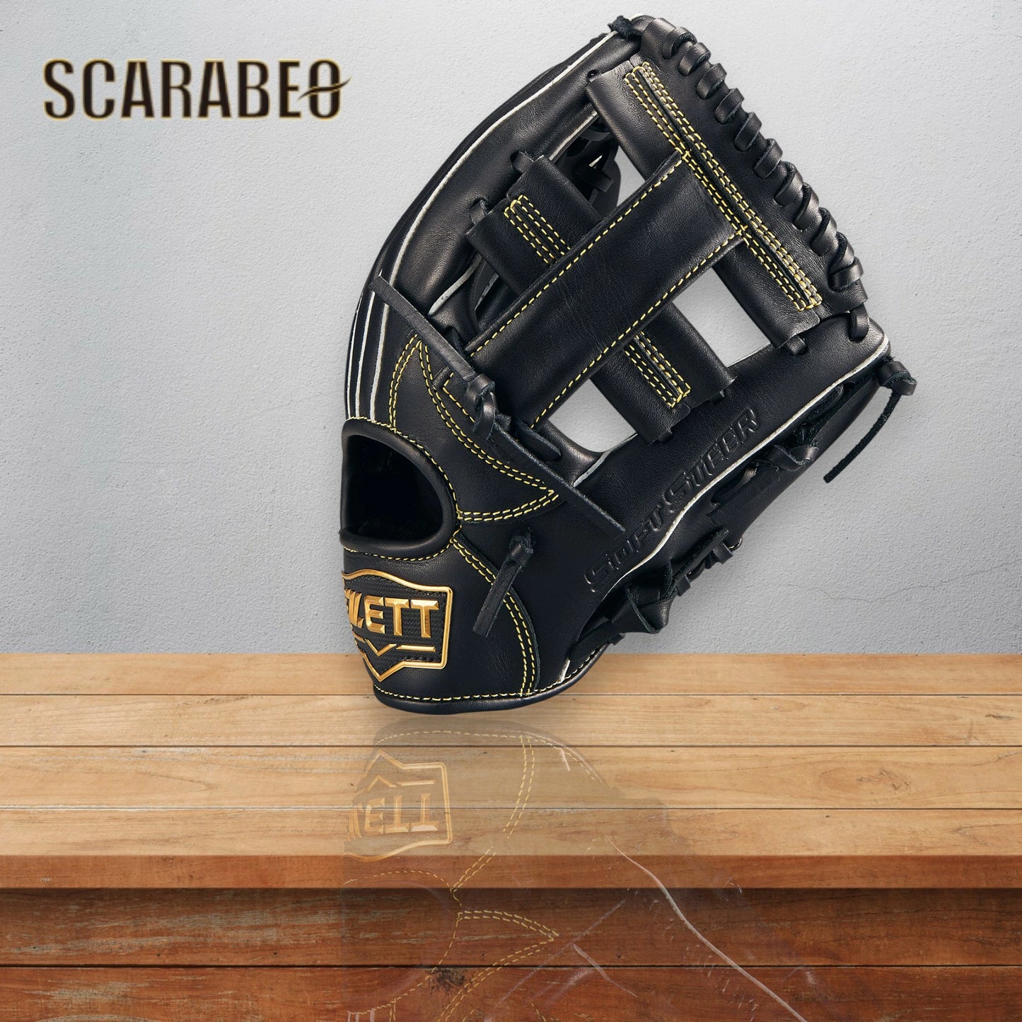 ゼット ZETT ジュニア 軟式グラブ ソフトステア オールラウンド用 右投げ 左投げ 子供用 少年野球 BJGB74520 ブラック Sサイズ 2025年モデル bjgb74520f-1900