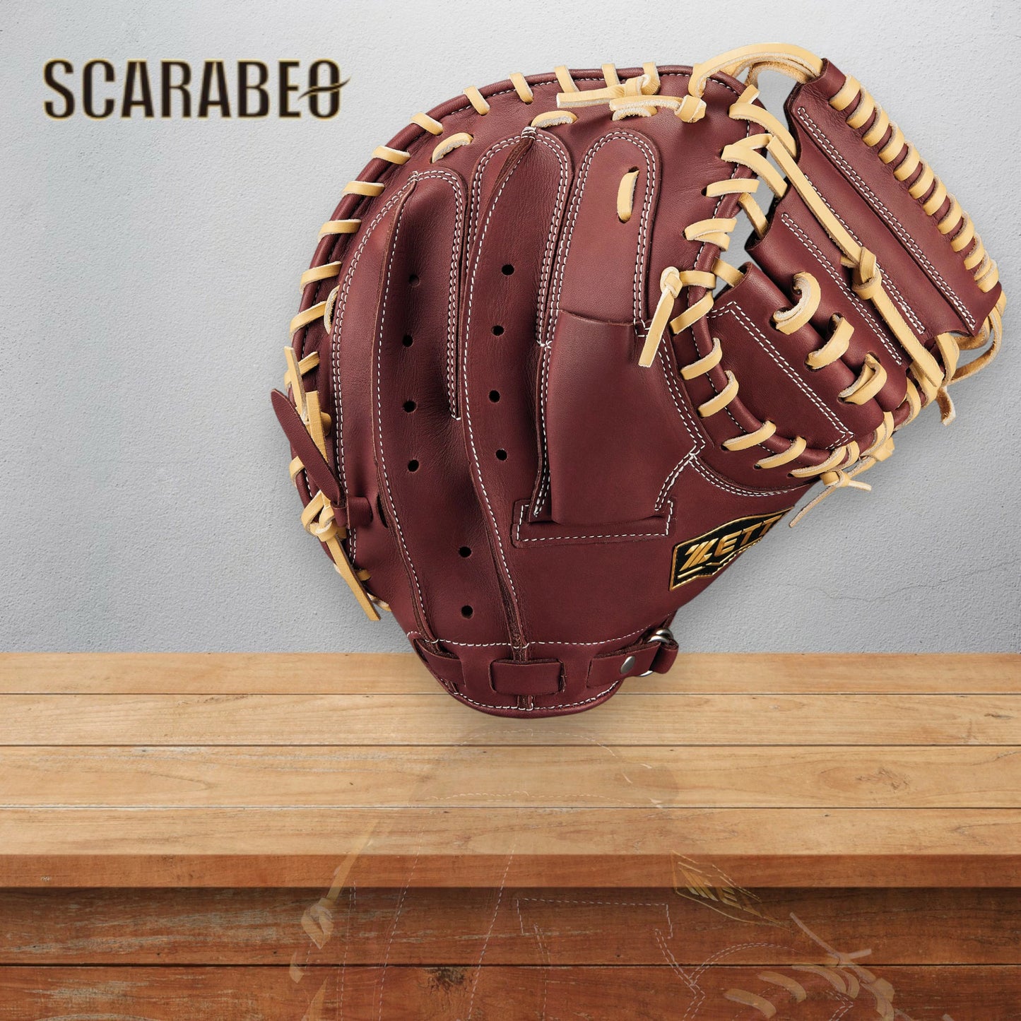 ゼット ZETT 限定 軟式 キャッチャーミット ウイニングロード 捕手用 大人・一般用 牛革 BRCB33512F-3732A チョコブラウン×パステルブラウン 2025年モデル 野球 グラブ グローブ brcb33512f-3732a