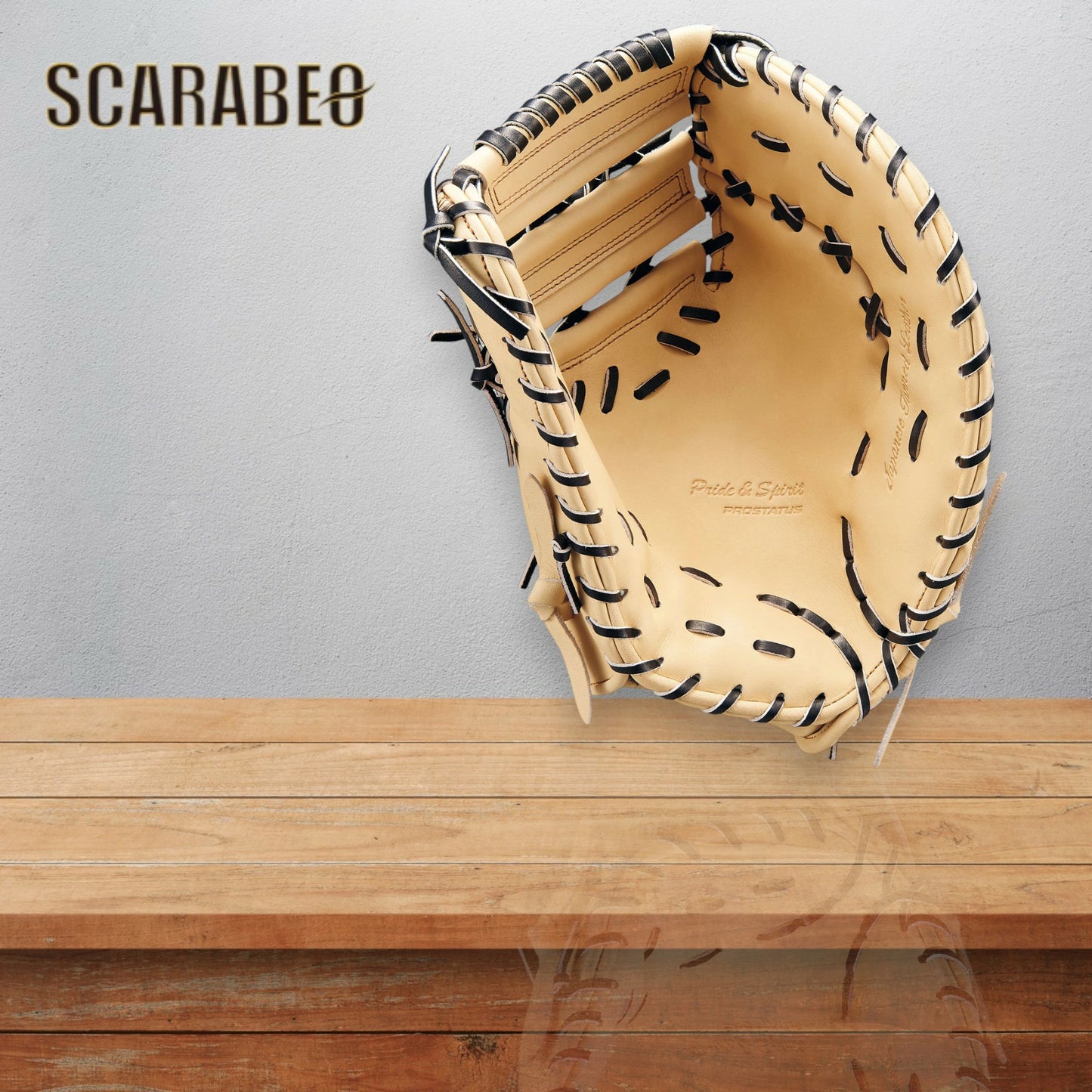 ゼット ZETT 一般軟式ファーストミット メンズ 一塁手用 プロステイタスシリーズ 軟式グラブ 右投げ 左投げ BRFB30233G パステルブラウン×ブラック／ブラウン×オークブラウン 2025年モデル 野球 グラブ brfb30233g-3219