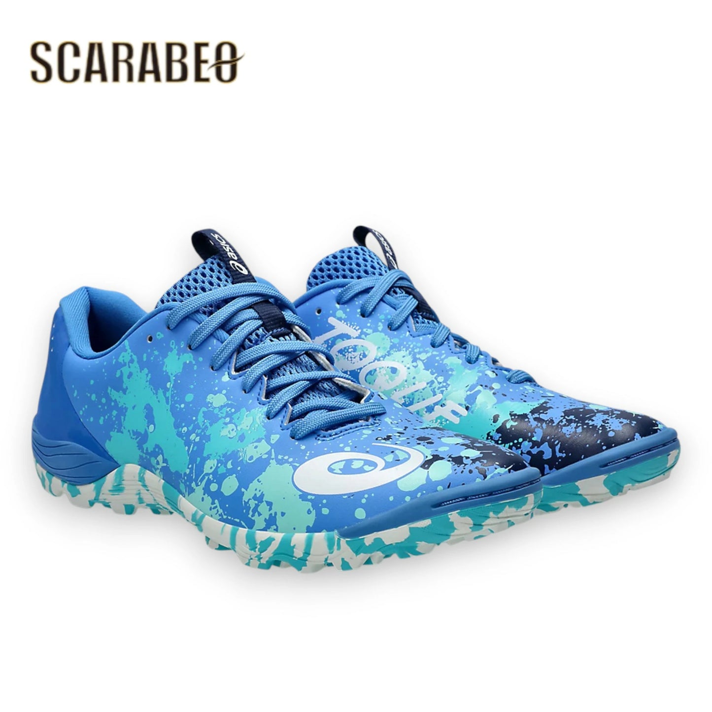 アシックス TOQUE 8 TF メンズ/ジュニア フットサルシューズ 人工芝対応 やわらかマイクロファイバー 1113A045.400 1113a045-400