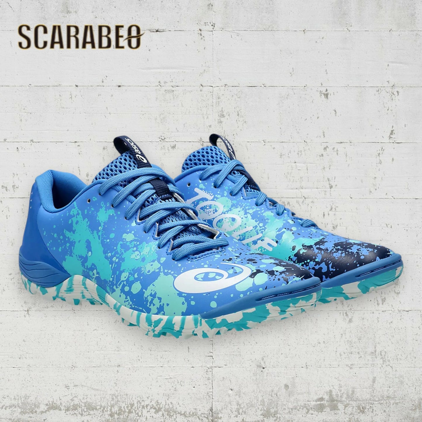 アシックス TOQUE 8 TF メンズ/ジュニア フットサルシューズ 人工芝対応 やわらかマイクロファイバー 1113A045.400 1113a045-400