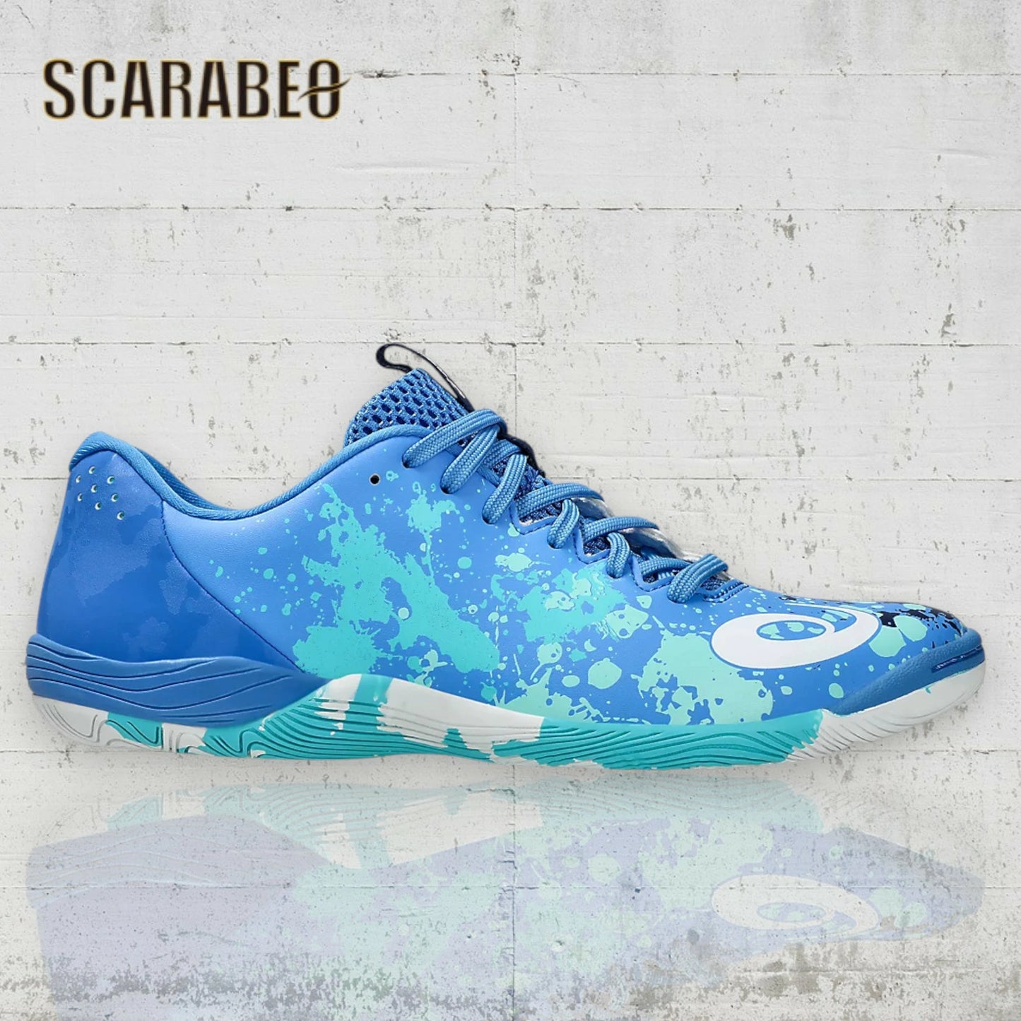 asics アシックス TOQUE 8 TF インドア フットサルシューズ メンズ/ジュニア BLUE COAST/WHITE 1113A044 400 1113a044-400