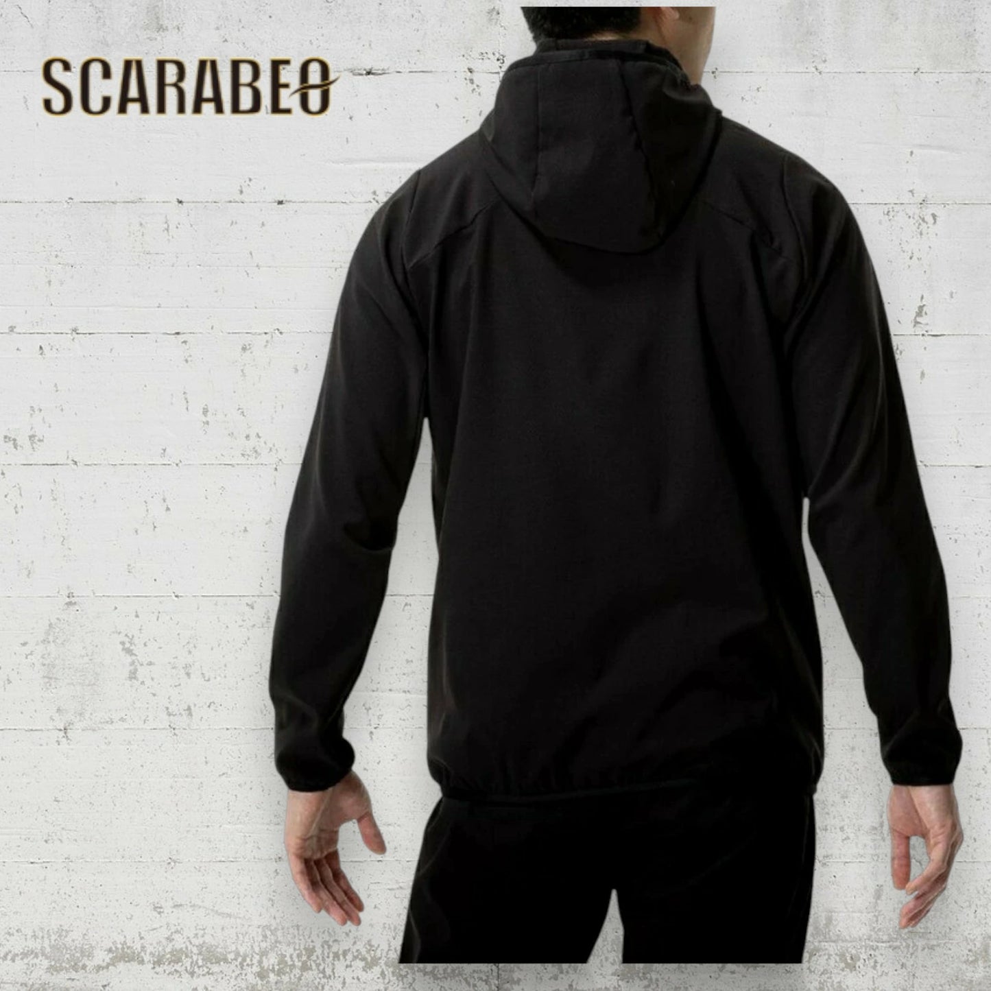 ミズノプロ 野球 テックシールド フーディ ストレッチ 防風 フルジップパーカー トレーニングウェア ブラック 09 M L O XO 12jecw7709