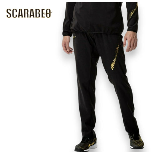 MIZUNO PRO ミズノプロ テックシールド パンツ ユニセックス 防風 ストレッチ トレーニングウェア ブラック 09 12JFBW7709 12jfcw7709