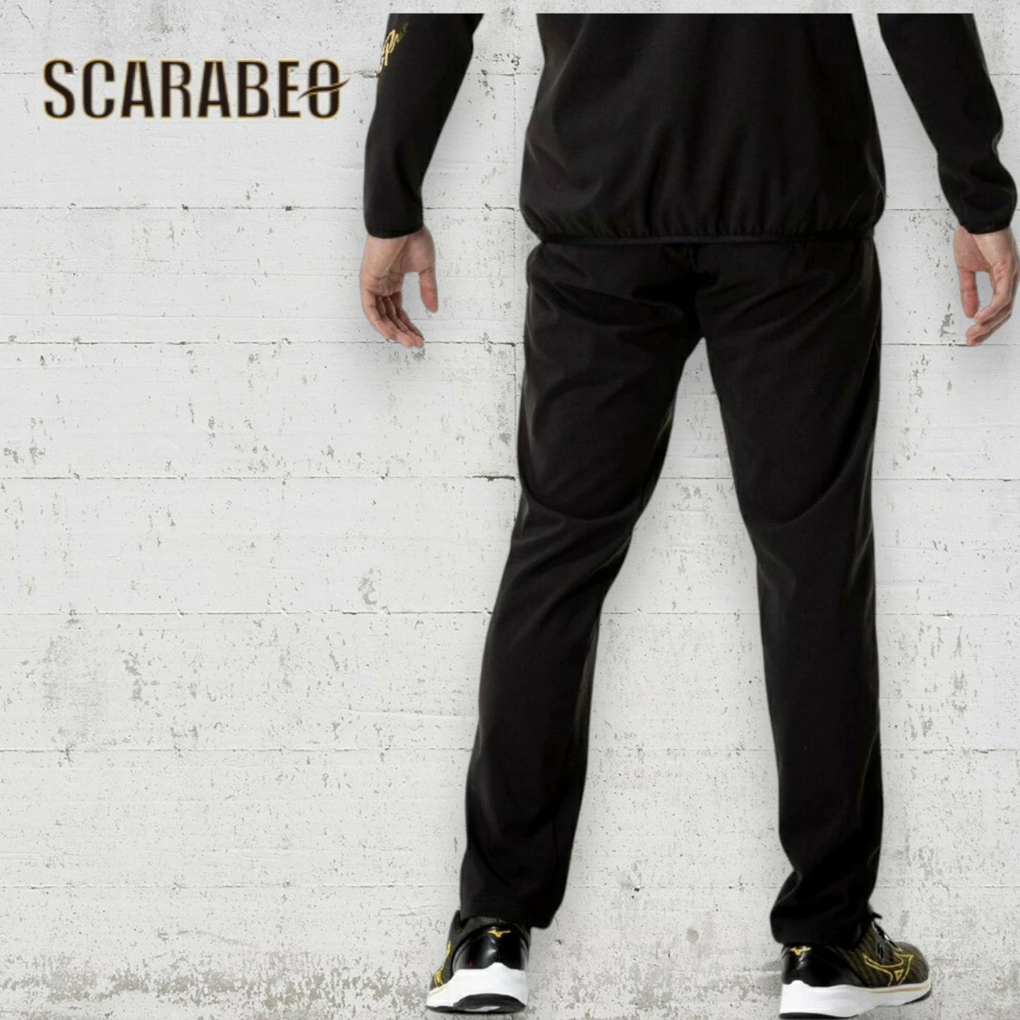 MIZUNO PRO ミズノプロ テックシールド パンツ ユニセックス 防風 ストレッチ トレーニングウェア ブラック 09 12JFBW7709 12jfcw7709