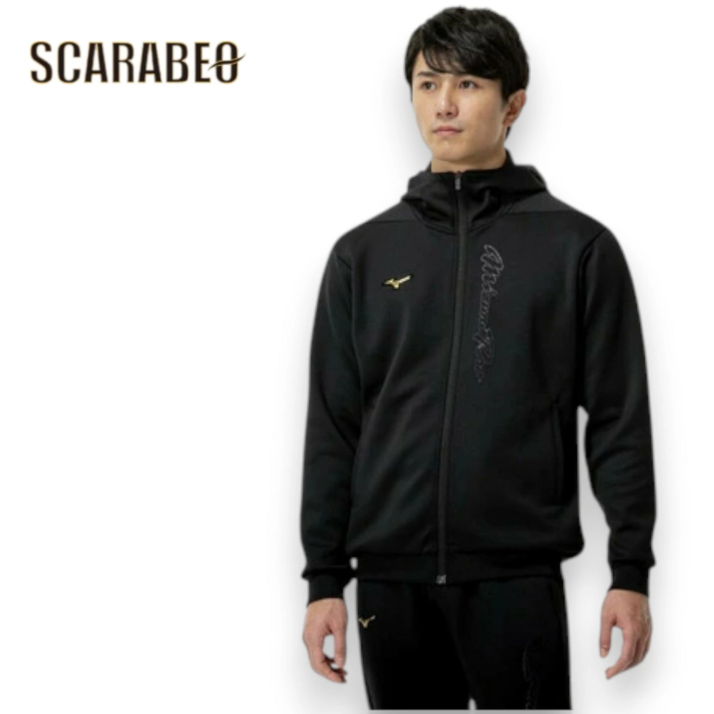 ミズノプロ ストレッチスウェットフーディ ユニセックス メンズ レディース トレーニングウェア パーカー 野球ウェア ブラック 12JECK7909 MIZUNO PRO