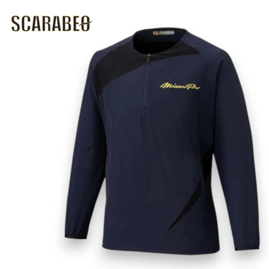 MIZUNO PRO ミズノプロ トレーニングジャケット ユニセックス ストレッチ布帛 侍ジャパン採用 ネイビー ブラック パステルネイビー 12JEJK7901 12jecj9014