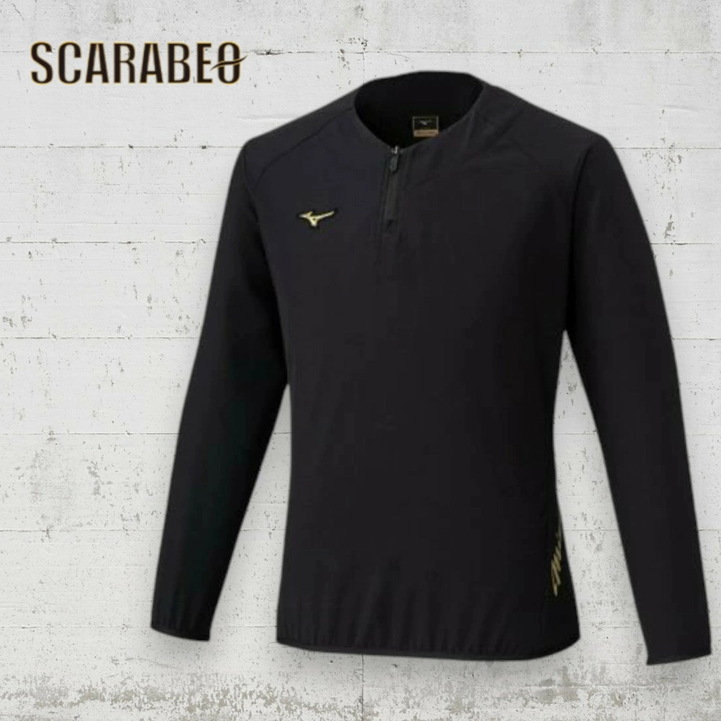 MIZUNO PRO ミズノプロ トレーニングジャケット 長袖 ユニセックス ストレッチ布帛 ブラック 12jecj7009