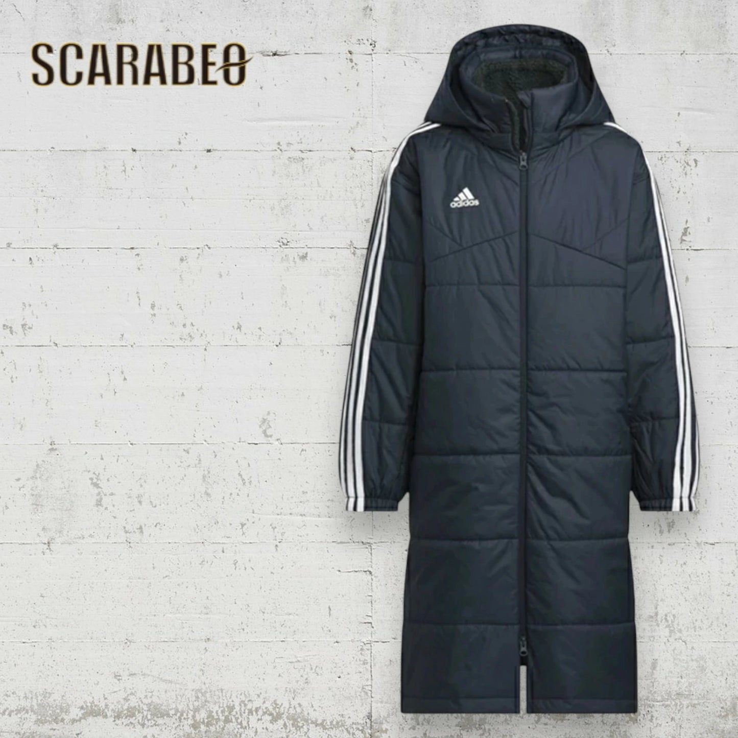 アディダス ベンチコート ジュニア キッズ 男の子 女の子 ロングコート ボアコート 防寒コート 秋冬 kwy19