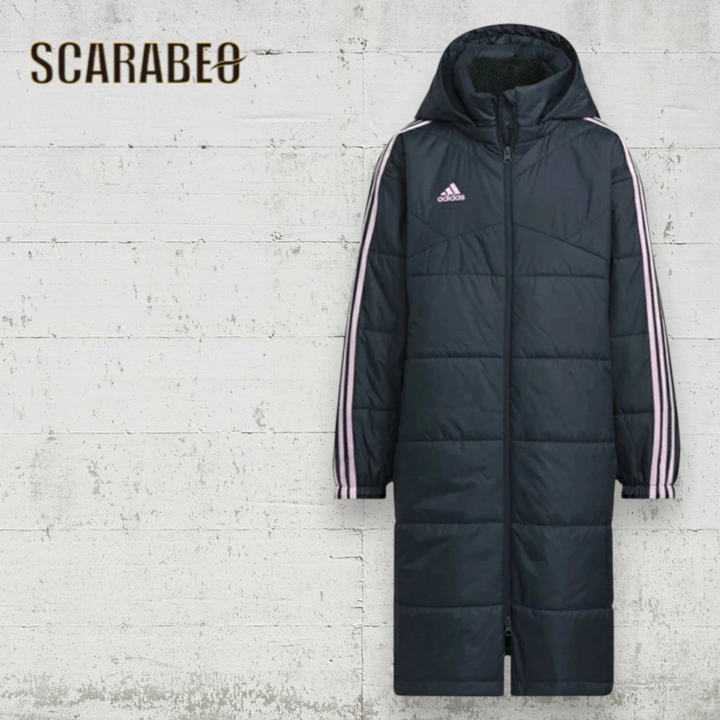 アディダス ベンチコート ジュニア キッズ 男の子 女の子 ロングコート ボアコート 防寒コート 秋冬 kwy19